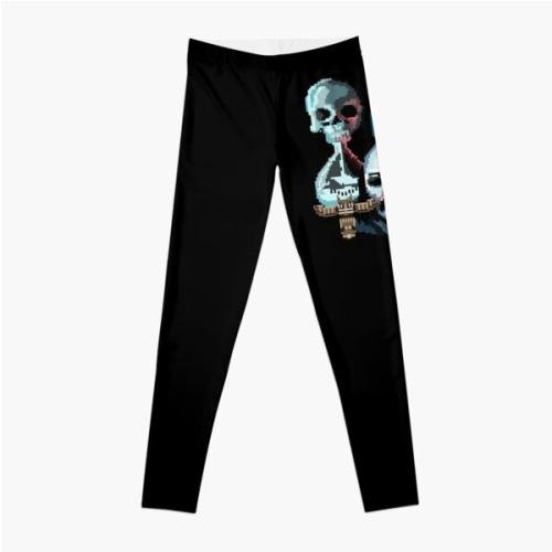 Pixel Until Dawn Famous Horror Movie Actors Watch Suspense And Attractive  Leggings