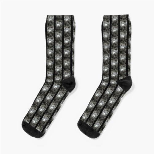 Until Dawn - Psycho Poster  Socks