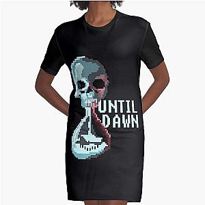 Bit Until Dawn Famous Horror Movie Actors Watch Suspense And Attractive  Graphic T-Shirt Dress