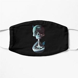 Until dawn - skull and butterflies  Flat Mask