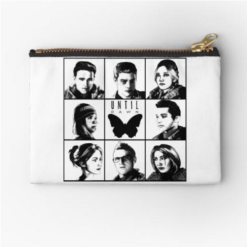 Until dawn - main characters Zipper Pouch