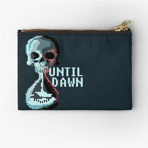 8-bit Until Dawn Zipper Pouch