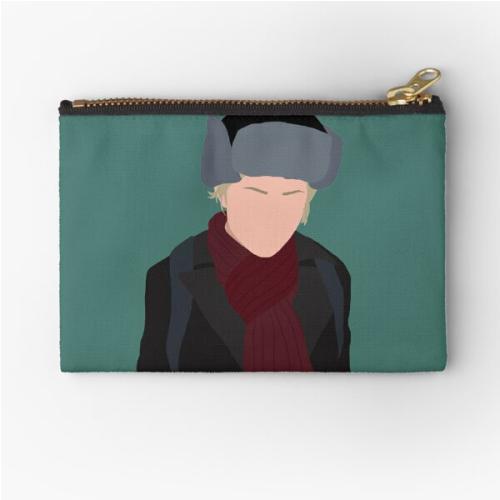 Until Dawn Sam Giddings Fanart Sticker Zipper Pouch