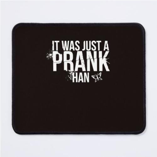 Until Dawn - It was just a prank Han Mouse Pad