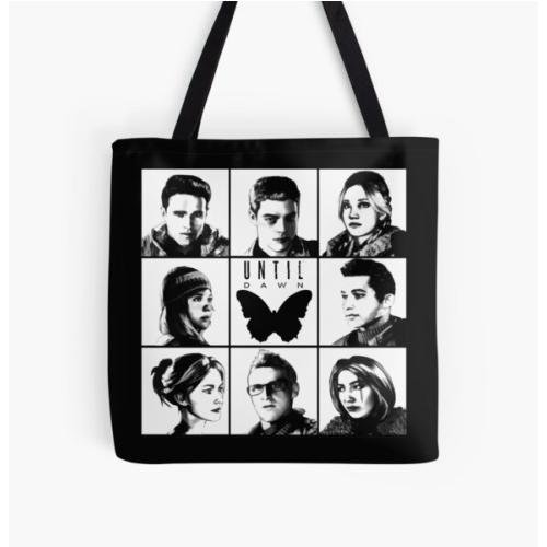 Until dawn - main characters All Over Print Tote Bag