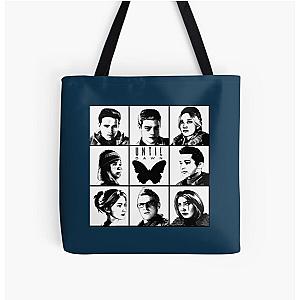 Until dawn - main characters   All Over Print Tote Bag