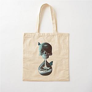 Until dawn - skull and butterflies  Cotton Tote Bag