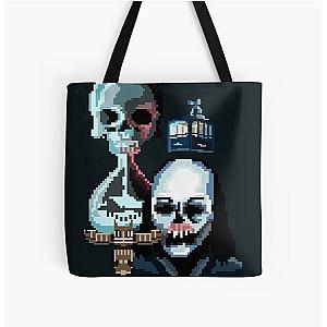 Pixel Until Dawn All Over Print Tote Bag