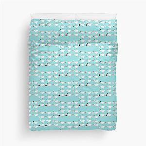 happy holiday goose  Duvet Cover