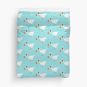 goose - cookie HAT Duvet Cover