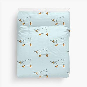 Untitled Goose Game Duvet Cover