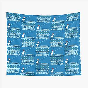 Christmas Goose Montage    Tapestry