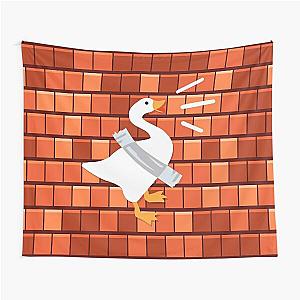 Untitled Duck Taped Goose Tapestry