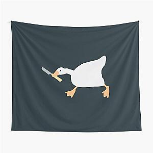 Untitled Goose With Butter Knife  Shirt  Sticker Tapestry