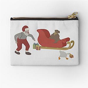 How The Goose Stole Christmas - Goose Game Zipper Pouch