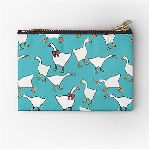 silly goose pattern Zipper Pouch