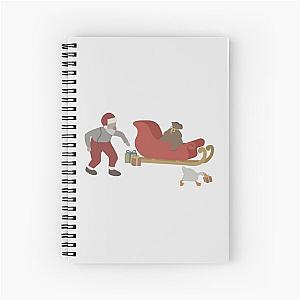 How The Goose Stole Christmas - Goose Game Spiral Notebook