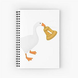 Untitled goose game Spiral Notebook