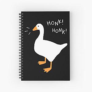 Honk Honk Goose Baseball ¾ Sleeve Spiral Notebook