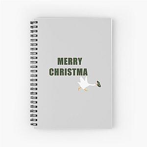 The Goose Who Stole Christmas Spiral Notebook