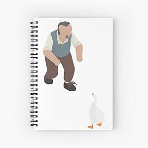 untitled goose game Spiral Notebook