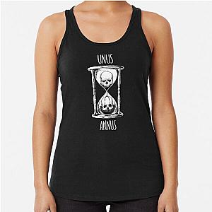 Unus Annus Tank Tops - Unus Annus hourglass Racerback Tank Top RB0906