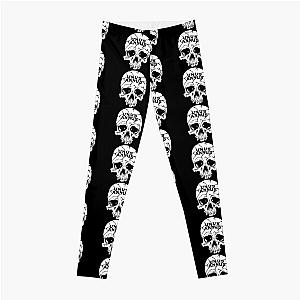 Unus Annus Bedding Sets - Unus Annus Skull White Leggings RB0906