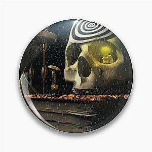 Unus Annus Print Graphic Vintage Pin