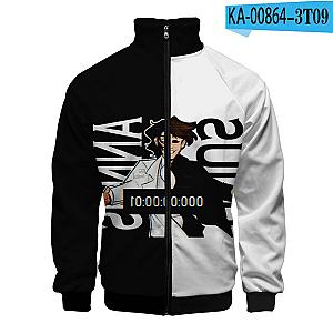Unus Annus 3D Print Vintage Zipper Jacket