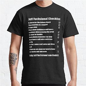 Unus Annus T-Shirts - Jeff Fuchsional Checklist Classic T-Shirt RB0906