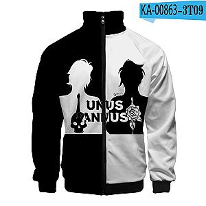 Unus Annus 3D Print Fashion Zipper Jacket
