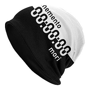 Black And White Unus Annus Print Beanie