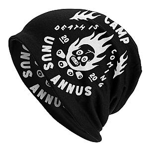 Black And White Unus Annus Fashion Beanie