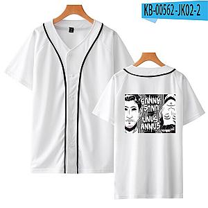 Unus Annus Fashion Print Baseball T-shirt