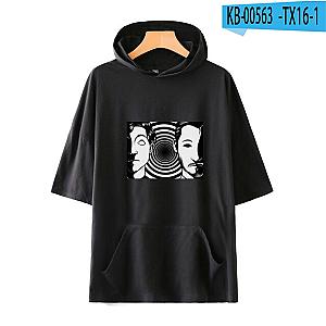 Unus Annus Hoodie Print Casual T-shirts