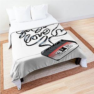 Mix Tape Unwound Comforter