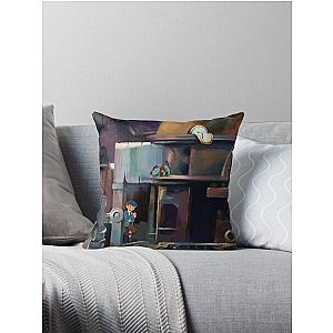 Professor Layton & the Unwound Future Throw Pillow