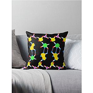 DNA Unwound Landscape Throw Pillow