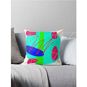 Unbound Unwound Clock Throw Pillow