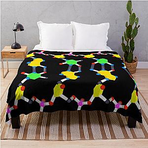 DNA Unwound Landscape Throw Blanket