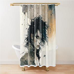 Mortal Coil Unwound: Death from The Sandman Shower Curtain