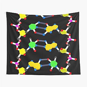 DNA Unwound Portrait Tapestry