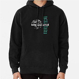 Unwound Caterpillar Miserific Condition Love And Fear Pullover Hoodie