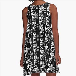 Unwound Repetition A-Line Dress