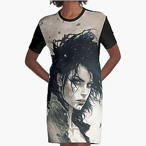 Mortal Coil Unwound: Death from The Sandman Graphic T-Shirt Dress