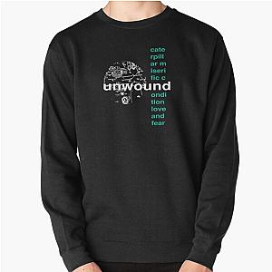 Unwound Caterpillar Miserific Condition Love And Fear Pullover Sweatshirt