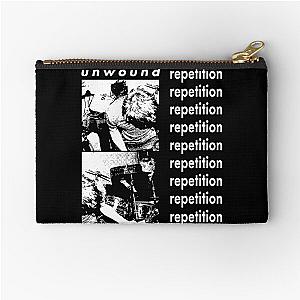 Unwound Repetition Zipper Pouch