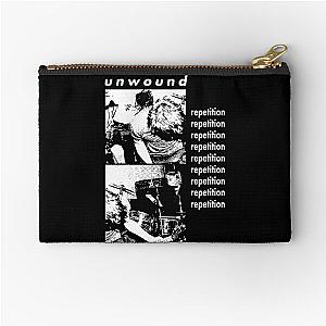 Unwound Repetition Zipper Pouch