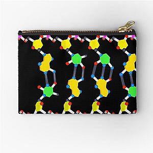 DNA Unwound Landscape Zipper Pouch