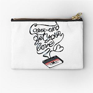 Mix Tape Unwound Zipper Pouch